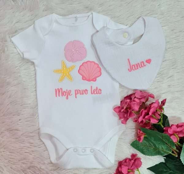 Set za bebe. Personalizovani poklon. Poklon za bebe.